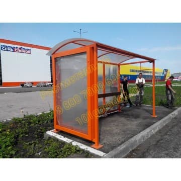 Автобусная остановка Реклама